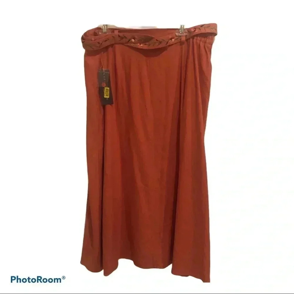 NWT-Napa valley coral skirt sz 20w